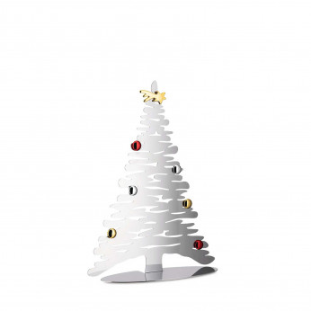 Alessi Decorazione natalizia in acciaio albero di natale grande "Bark for Christmas"