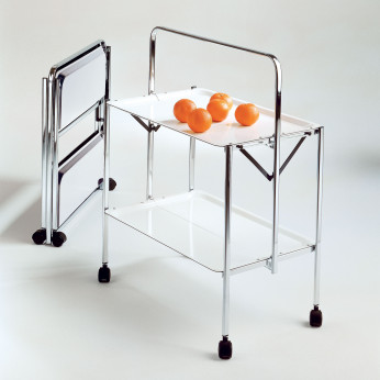 Pezzani Carrello per cucina richiudibile in acciaio Select Select