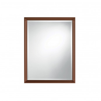 Pezzani Specchiera moderna con cornice in alluminio verniciato sabbiato Riflesso