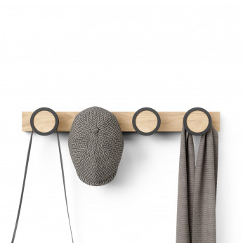 Umbra Appendiabiti da parete in stile moderno con 4 pomelli Hub
