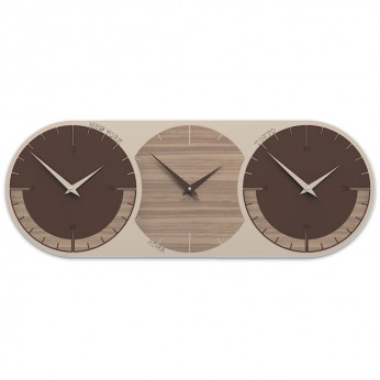 CalleaDesign Orologio da parete World Clock