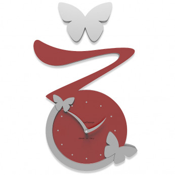 CalleaDesign Orologio da parete Farfalla
