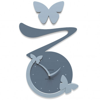 CalleaDesign Orologio da parete Farfalla