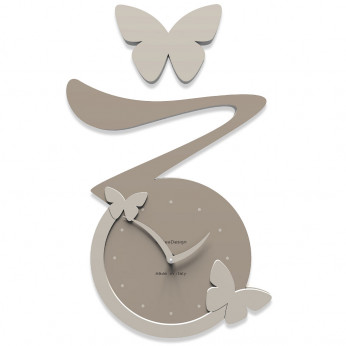 CalleaDesign Orologio da parete Farfalla