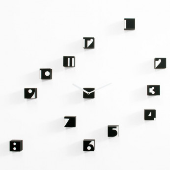 Progetti Orologio da parete moderno componibile Optical RND_Time
