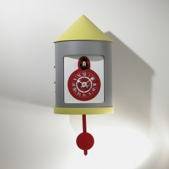 Progetti Orologio da parete a cucù con pendolo "Silos"
