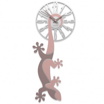 CalleaDesign Orologio da parete Geco Penzolante