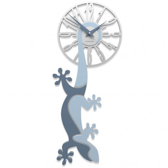 CalleaDesign Orologio da parete Geco Penzolante