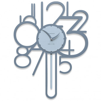 CalleaDesign Orologio da parete a pendolo in legno dal design moderno ed elegante Joseph