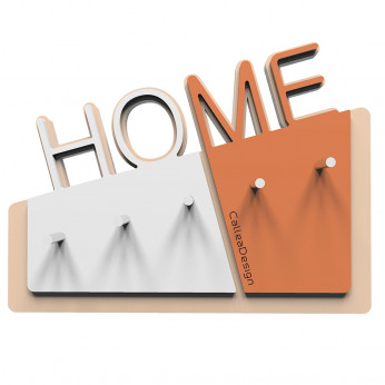 CalleaDesign Portachiavi magnetico da parete in legno Home