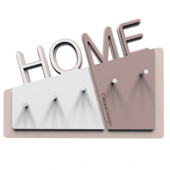 CalleaDesign Portachiavi magnetico da parete in legno Home