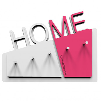 CalleaDesign Portachiavi magnetico da parete in legno Home