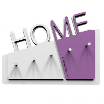 CalleaDesign Portachiavi magnetico da parete in legno Home