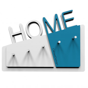 CalleaDesign Portachiavi magnetico da parete in legno Home