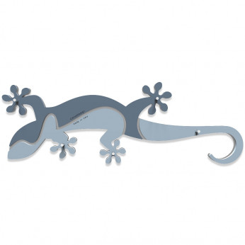 CalleaDesign Portachiavi da parete Geco Arrampicante