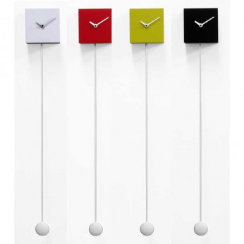 Progetti Orologio da parete a pendolo di design "Long_time"