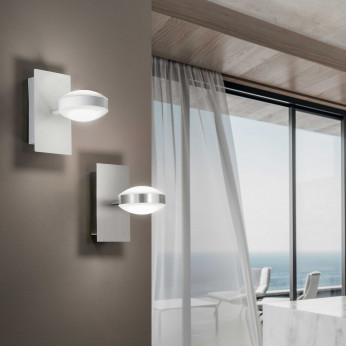 Fabas Luce Applique da parete a LED dal design moderno con struttura in metallo Mill
