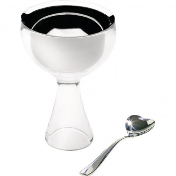 Alessi Coppa Gelato con Cucchiaino Big Love