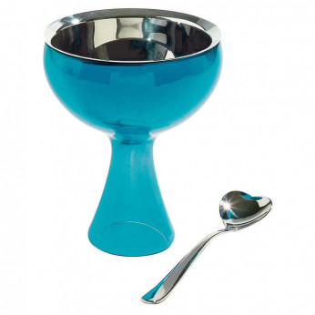 Alessi Coppa Gelato con Cucchiaino Big Love
