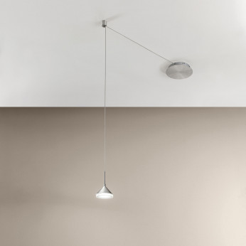 Fabas Luce Lampada a sospensione a LED con struttura in metallo dal design moderno Isabella