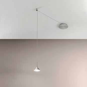 Fabas Luce Lampada a sospensione a LED con struttura in metallo dal design moderno Isabella