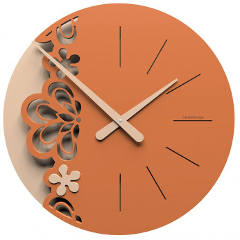 CalleaDesign Orologio da parete grande Merletto