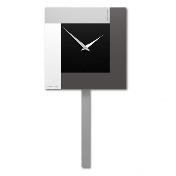 CalleaDesign Orologio a pendolo moderno da parete Stripes
