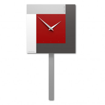 CalleaDesign Orologio a pendolo moderno da parete Stripes