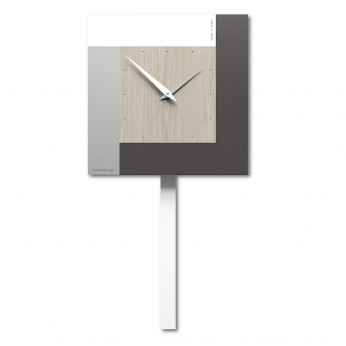 CalleaDesign Orologio a pendolo moderno da parete Stripes