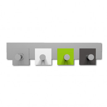 CalleaDesign Attaccapanni a parete moderno in legno CoatRack