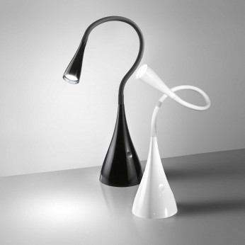Perenz Lampada da tavolo a LED flex in plastica e metallo con diffusore snodabile Snake