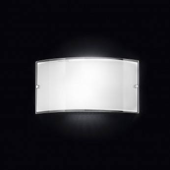 Perenz Applique da parete di design moderno semplice in vetro bianco Drop