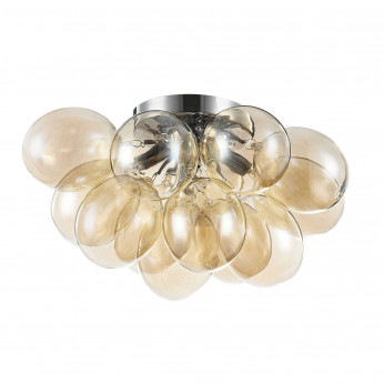 Maytoni Lampada Da Soffitto con sfere in vetro trasparente e struttura in metallo Balbo