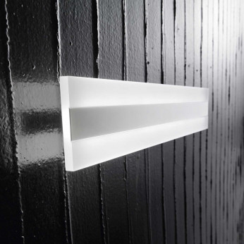 Perenz Applique a LED grande design moderno in metallo per ingresso o per bagno Bend