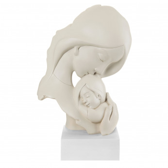Bongelli Preziosi Scultura da tavolo moderna in varie colorazioni con abbraccio di mamma