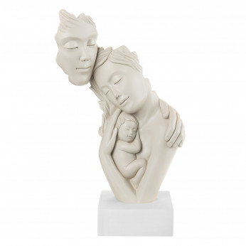 Bongelli Preziosi Scultura da tavolo moderna colorata con la famiglia