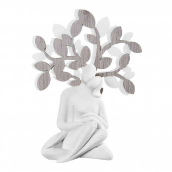 Bongelli Preziosi Scultura da tavolo in stile moderno con albero della vita e coppia innamorati 