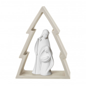 Bongelli Preziosi Decorazione natalizia con albero di natale piccolo e la natività