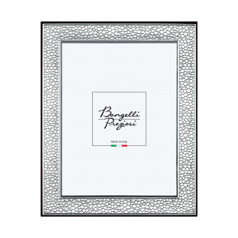 Bongelli Preziosi Portafoto da tavolo con cornice dal design moderno argentata