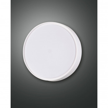Fabas Luce Lampada da soffitto piccola da esterno a risparmio energetico dal design moderno Hatton
