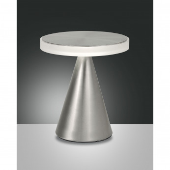 Fabas Luce Lampada da tavolo a Led dimmerabile struttura in metallo dal design moderno Neutra