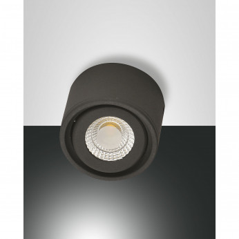 Fabas Luce Faretto da soffitto con struttura in metallo con 1 luce a LED Anzio