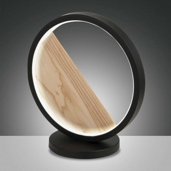 Fabas Luce Lampada da tavolo a LED dalle linee moderne Pierre