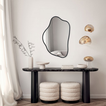 Agave Specchio da parete dal design moderno Zoe 60x90 