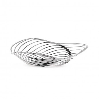 Alessi Centrotavola in acciaio dal design moderno dalle linee eleganti Trinity