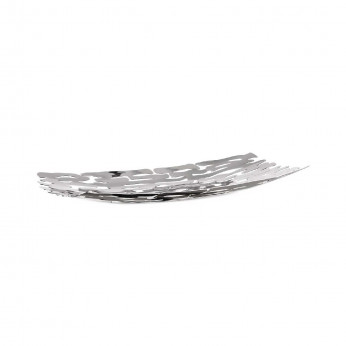 Alessi Centrotavola in acciaio dal design moderno e dalle linee eleganti Bark