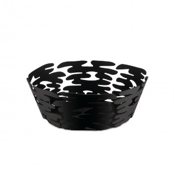 Alessi Cestino rotondo in acciaio dallo stile moderno ed elegante Barket