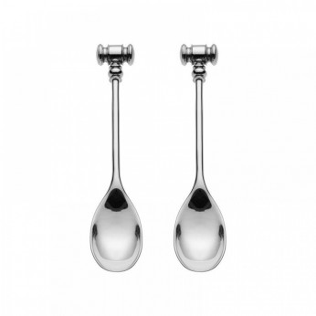 Alessi Cucchiaini a Martelletto Set 2pz Dressed