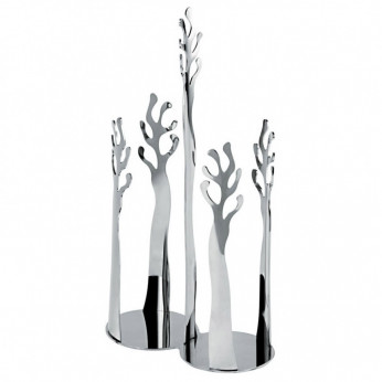 Alessi Portabicchieri in acciaio per bicchieri di plastica Mediterraneo