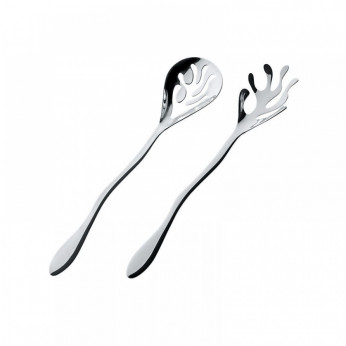 Alessi Posate per Insalata Set 2pz Mediterraneo
